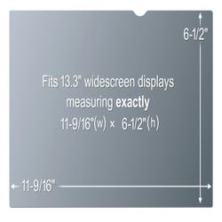 Image for 3M Privacy Filter, for Use with Widescreen Notebook, 13 3/10 Inches from School Specialty