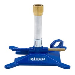 Image for EISCO Natural Gas Bunsen Burner, StabiliBase Anti-Tip Design with Handle, with Flame Stabilizer and Gas Adjustment from School Specialty