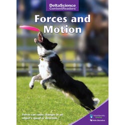 Image for Delta Science Content Readers Forces and Motion Purple Book, Pack of 8 from School Specialty