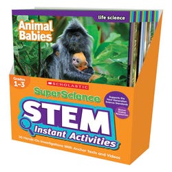 Image for Scholastic SuperScience STEM Activity, Set of 30, Grades 1 to 3 from School Specialty