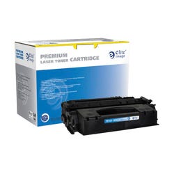 Image for Elite Image Remanufactured Toner Cartridge, Alternative For HP 49X, Black from School Specialty