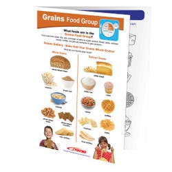 Image for Sportime Grains Food Group Visual Learning Guide, 4 Pages, Grades 1 to 4 from School Specialty