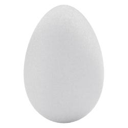 Image for FloraCraft CraftFom Egg, 2.3 X 2.7 Inches, White, Pack of 4 from School Specialty