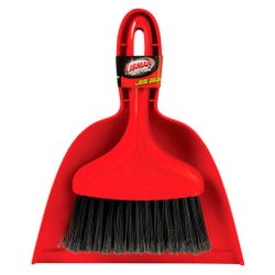 Image for Libman Dust Pan with Whisk Broom Set, Red from School Specialty