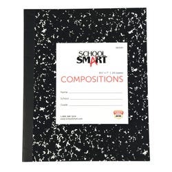 Image for School Smart Flexible Cover Ruled Composition Book, 8-1/2 x 7 Inches, 48 Pages from School Specialty