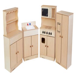 Image for Childcraft Traditional Play Kitchen Set, 4 Pieces from School Specialty