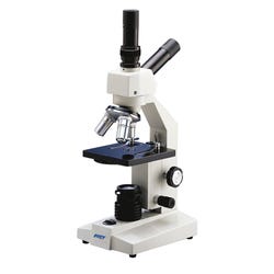 Image for Frey Scientific Student Microscope, Dual Head , 4X, 10X, 40XR Objectives, LED Illumination from School Specialty