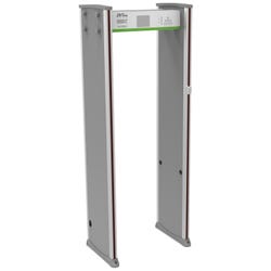 ZKTeco Walk-Through Metal Detector with Body Temperature Measurement, Item Number 2039378