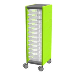 Image for Classroom Select Geode Tall Storage Cabinet, 12 Trays from School Specialty