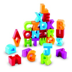 Learning Resources Alphabet Building Blocks, Item Number 1572856