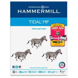 Image for Hammermill Tidal Paper, 8-1/2 x 11 Inches, White, 5000 Sheets from School Specialty