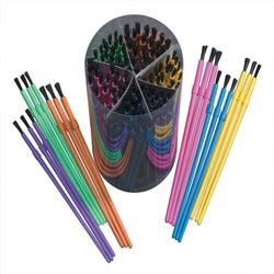 Image for School Smart Multi-Purpose Paint Brush Assortment, Set of 144 from School Specialty