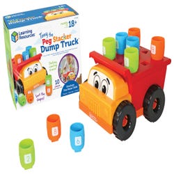 Image for Tony the Peg Stacker Dump Truck from School Specialty