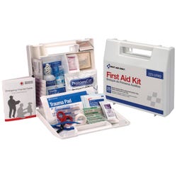 Image for First Aid Only SmartCompliance 25-person 1stAidKit -- Bulk First Aid Kit, 107 Piece, White from School Specialty