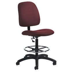 Global Industries Goal Mid-Back Drafting Chair with Footring 4000819
