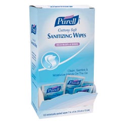 Purell Cottony Soft Hand Sanitizing Wipes, Individually Wrapped, 120 Count, Item Number 2050129