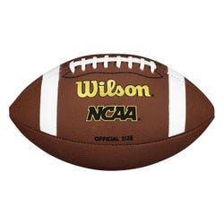 Image for WILSON NCAA TDS Pattern Composite Football, Official Size from School Specialty