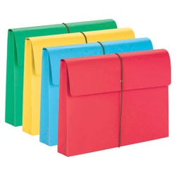 Image for Smead Expanding Wallet, Legal Size, 2 Inch Expansion, Assorted Colors, Pack of 50 from School Specialty