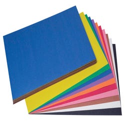Prang Medium Weight Construction Paper, 12 x 18 Inches, Assorted, Pack of 100 Item Number 1506517