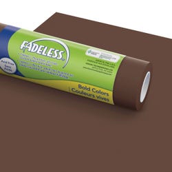 Image for Fadeless Paper Roll, Brown, 48 Inches x 50 Feet from School Specialty