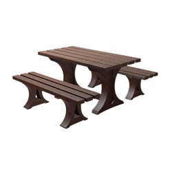 Image for Copernicus Outdoor Bench and Table Set, 29-1/2 x 59 x 27-1/2 Inches from School Specialty