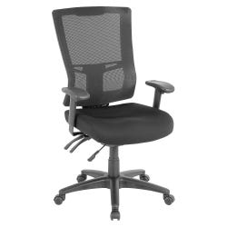 Image for Classroom Select High-Back Task Chair, Fabric Seat, Mesh Back, Black from School Specialty