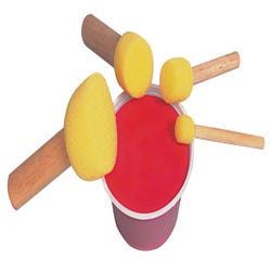 Image for Jack Richeson Foam Dauber Set, Assorted Sizes, Set of 40 from School Specialty