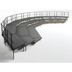 Image for NPS Optional Guardrail, 48 in, for Use with Portable Stage from School Specialty