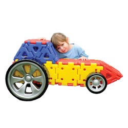 Image for Polydron Giant Polydron Vehicles Builders Set, 32 Pieces from School Specialty