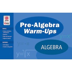 Image for PCI Educational Publishing Pre-Algebra Warm-Ups, Algebra from School Specialty