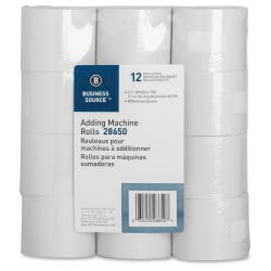 Image for Business Source Copy & Multipurpose Paper Roll, 2-1/4 Inches x 150 Feet, Pack of 12 Rolls from School Specialty