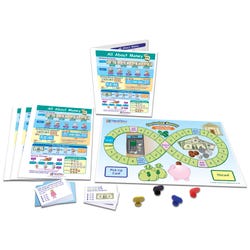 Image for NewPath Learning All About Money Learning Center Game, Grades 3 to 5 from School Specialty