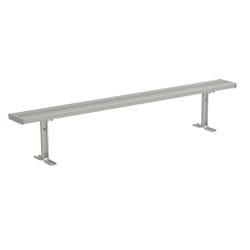 Image for National Recreation Systems Aluminum Portable Bench, Channel Leg, 6 Feet from School Specialty