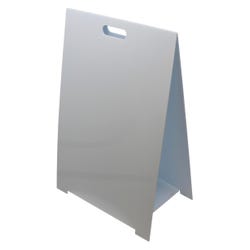 Crestline Premium Corrugated Plastic Dry Erase Marquee Easel, White, Item Number 2101634