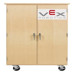 Image for Diversified Spaces Robot Tote Cabinet, 36 x 24 x 53 Inches, Holds 8 to 10 Totes from School Specialty