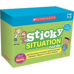 Image for Scholastic News Sticky Situation Cards: 1-3 from School Specialty