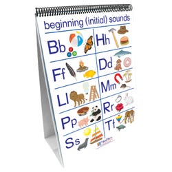 Image for NewPath Curriculum Mastery Phonemic Awareness Flip Chart Set from School Specialty