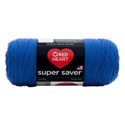 Image for Red Heart Acrylic Economy Super Saver Yarn, 4-Ply, Light Blue, 7 Ounce Skein from School Specialty