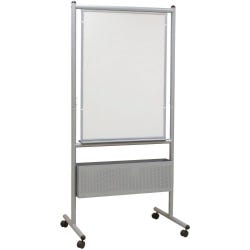 Image for MooreCo Nest Easel, 65 to 72 x 34-7/8 Inches, Silver Frame from School Specialty