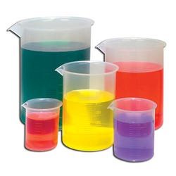 Image for United Scientific Economy Plastic Beaker, Set of 5 from School Specialty