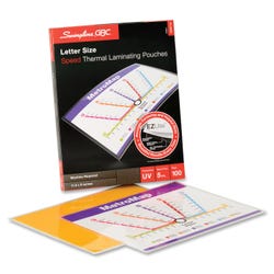 Image for GBC HeatSeal Long Life Laminating Pouch, 5 mil Thickness, Pack of 100 from School Specialty