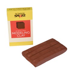 Image for School Smart Modeling Clay, Brown, 1 Pound from School Specialty