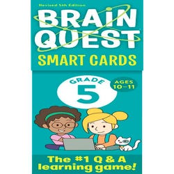 Image for Brain Quest Smart Cards Revised 5th Edition, Grade 5 from School Specialty