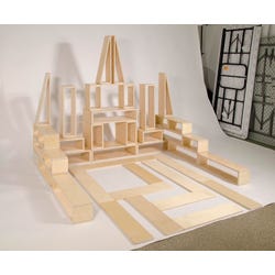 Image for Finished Hollow Blocks, Standard Size, Set of 40 from School Specialty