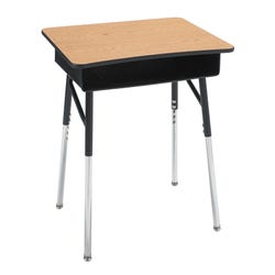 Image for Classroom Select Traditional Open Front Desk, Adjustable Height from School Specialty