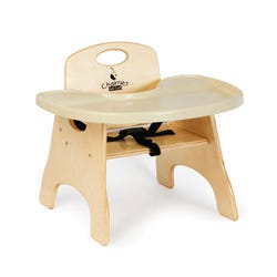Image for Jonti-Craft Chairries High Chair with Trays, 9-Inch Seat, Birch, 22 x 22 x 19-1/2 Inches from School Specialty