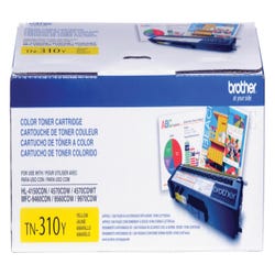 Image for Brother TN310Y Ink Toner Cartridge, Yellow from School Specialty