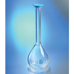 Image for Pyrex Vista Volumetric Flasks with Caps - 50 mL - Pack of 6 from School Specialty
