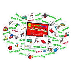 Image for Barker Creek Learning Magnets, School Words, 90 Pieces from School Specialty
