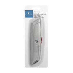 Image for Sparco Retractable Utility Knife and Replacement Blades, Silver from School Specialty